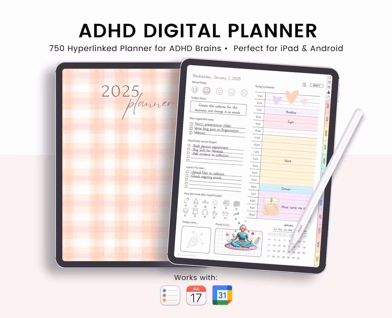 Planner pack preview
